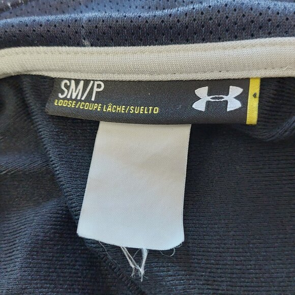 Under Armour Full Zip jacket with elastic waist and cuffs Navy/Black Men… - Picture 10 of 13